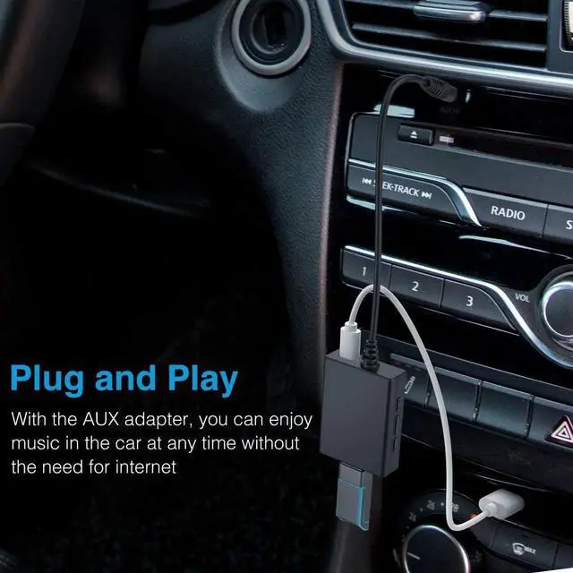 Alt view image 6 of 7 - USB to Aux Audio Adapter 3.5mm Male to USB Female Adapter for Playing Music with USB Drive in Your Car