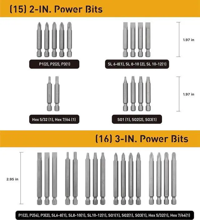 Alt view image 6 of 7 - 236 Piece Ultimate Screwdriver Bit Set High Grade Carbon Steel Includes Hard-to-Find Security Bits & Micro Bits