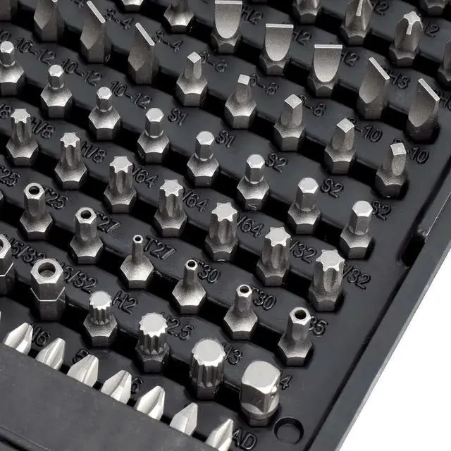 Alt view image 2 of 7 - 236 Piece Ultimate Screwdriver Bit Set High Grade Carbon Steel Includes Hard-to-Find Security Bits & Micro Bits
