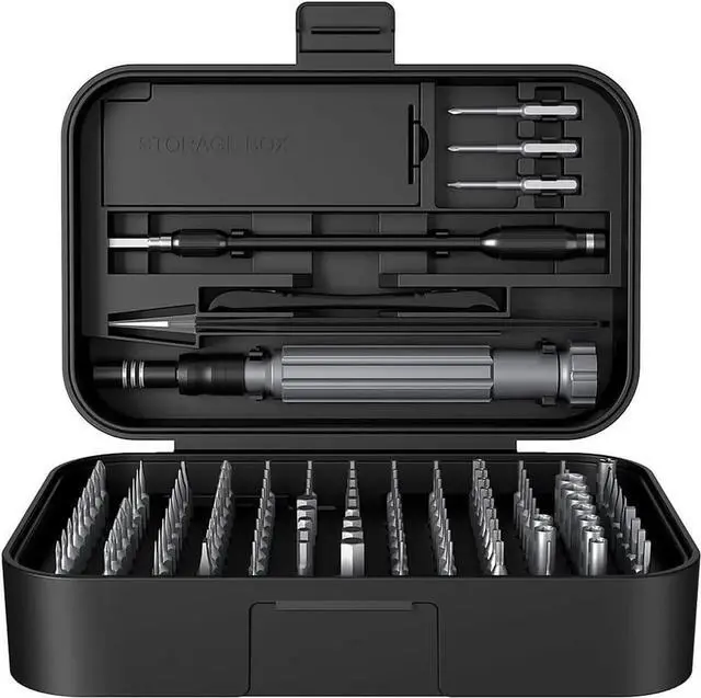 Main image of Precision Screwdriver Set 150 in 1 Electronics Tool Kit with 120 Bits Magnetic Screwdriver Set & 30-bit Tool Set Handy Repair Tool for Computer Phone Watch Camera Laptop Black