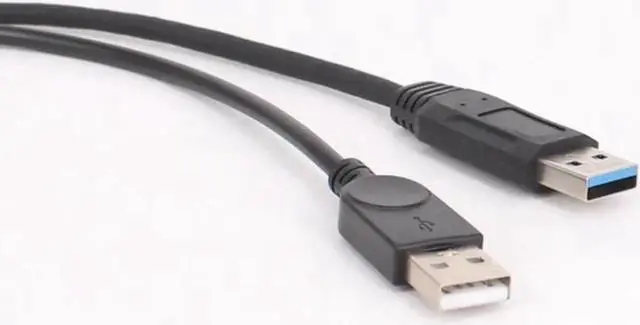 Alt view image 2 of 3 - 1pc Black USB 3.0 Female To Dual USB Male with Extra Power Data Y Extension Cable for 2.5"Mobile Hard Disk