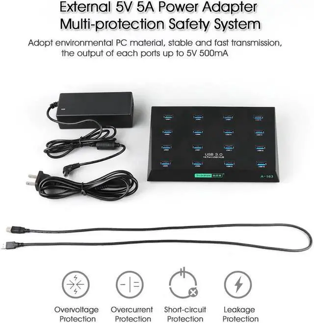 Alt view image 3 of 5 - best desktop 16 ports USB 3.0 duplicator hub USB flash driver copier with free copy software