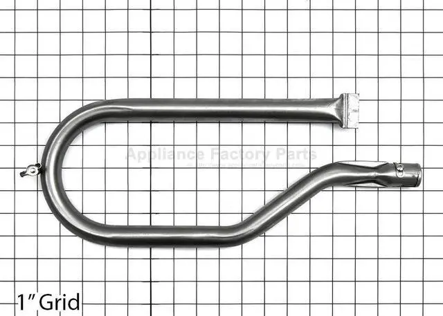 Alt view image 2 of 3 - Appliance Factory Parts 10801 burner, pipe, ss, 16.5 x 6.125; Cosco, H