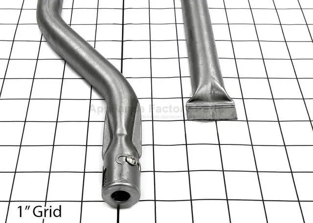 Alt view image 3 of 3 - Appliance Factory Parts 10801 burner, pipe, ss, 16.5 x 6.125; Cosco, H