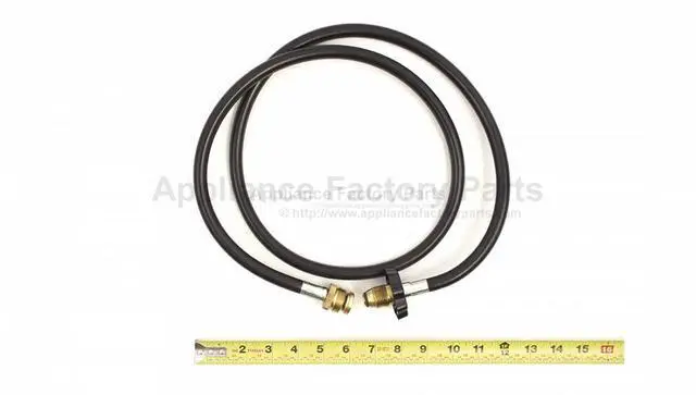 Alt view image 5 of 5 - Char-Broil 7484633P04 4' hose Needs regulator Read ext. info**