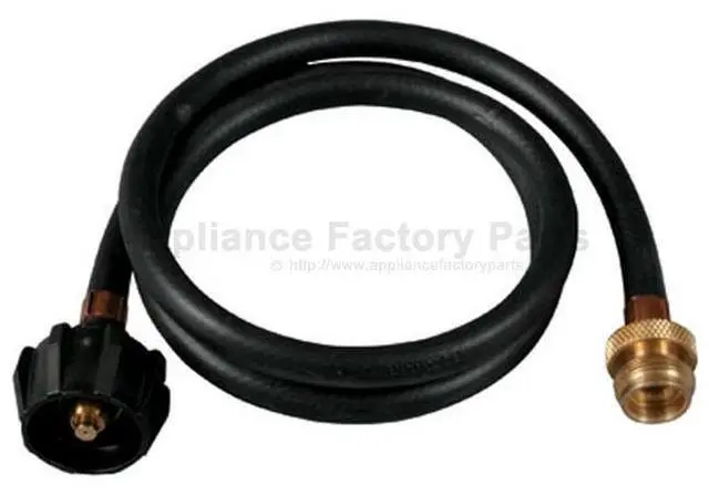 Alt view image 3 of 5 - Char-Broil 7484633P04 4' hose Needs regulator Read ext. info**