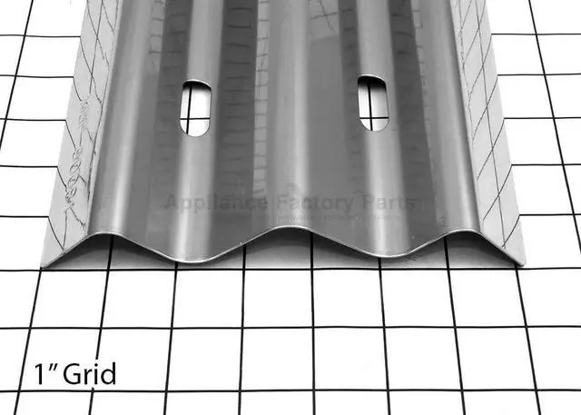 Alt view image 3 of 3 - Appliance Factory Parts 90081 heat plate, ss, 14.5 x 7.25; Jenn Air, V
