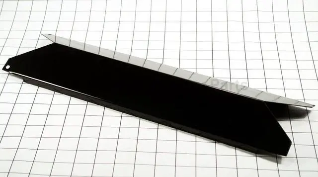 Alt view image 4 of 5 - Appliance Factory Parts 93041 heat plate, 304 ss, 17.3125 x 4.9375, Ch