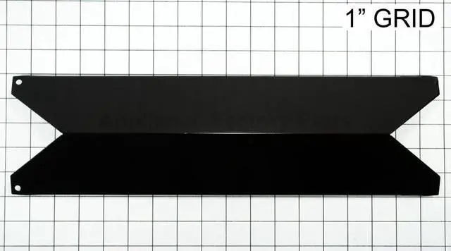 Alt view image 5 of 5 - Appliance Factory Parts 93041 heat plate, 304 ss, 17.3125 x 4.9375, Ch