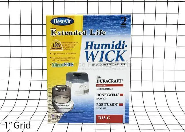 Alt view image 4 of 4 - Appliance Factory Parts AC813 2 WICK FILTERS  3/4X6 X