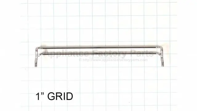 Alt view image 2 of 2 - Appliance Factory Parts CGS001 side rack support, sold each
