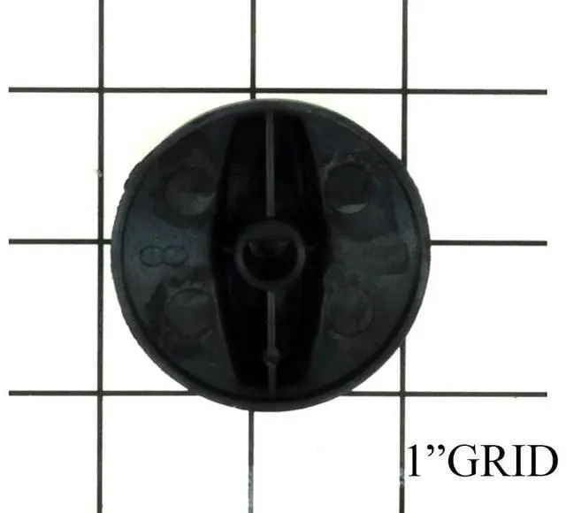 Alt view image 3 of 4 - Char-Broil G312-0401-W1 Control Knob. Measures approximately: 2"