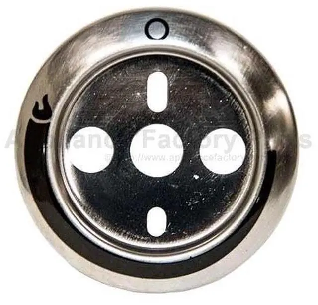 Alt view image 3 of 3 - Char-Broil G351-0060-W1 Bezel For Control Knob. Stainless steel
