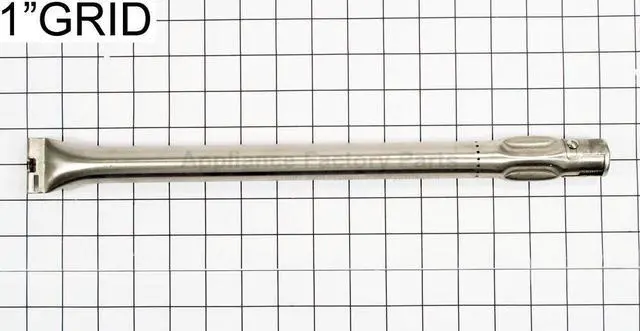 Alt view image 2 of 2 - Appliance Factory Parts 52904-144 BURNER ASSY MAIN SINGLE TUBE + LP