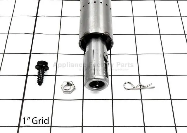 Alt view image 4 of 4 - Appliance Factory Parts 18633 BURNER-TUBE-IN-TUBE-IMPERIAL/REGAL-SS