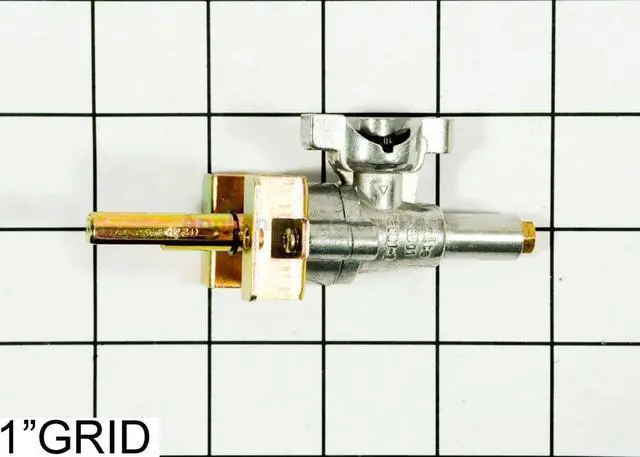 Alt view image 3 of 3 - Appliance Factory Parts 40900205 Gas grill burner valve