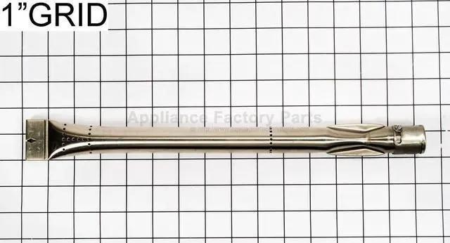 Alt view image 2 of 2 - Appliance Factory Parts 16211 BURNER, PIPE, SS, 14.75 X 1