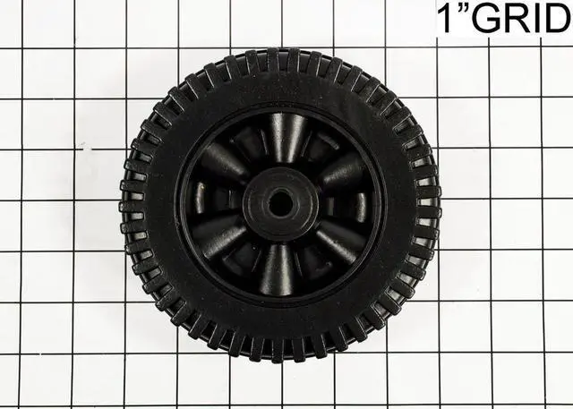 Alt view image 2 of 3 - Char-Broil 12201595-01-07 Wheel. Measures approximately 5.9"W. Rep