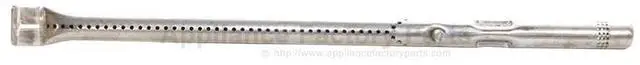 Main image of Char Broil A432-0100-W1 Main Burner Tube No Electrode. PORCELAIN