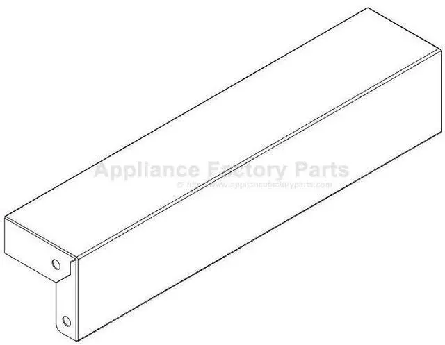 Main image of Char-Broil G460-3501-W1 Fascia For Right Shelf.