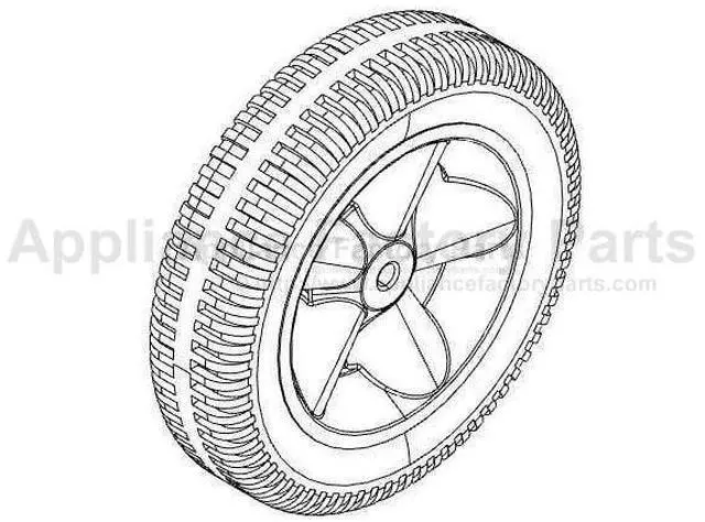 Alt view image 3 of 3 - Char-Broil G215-0504-W1 Wheel.