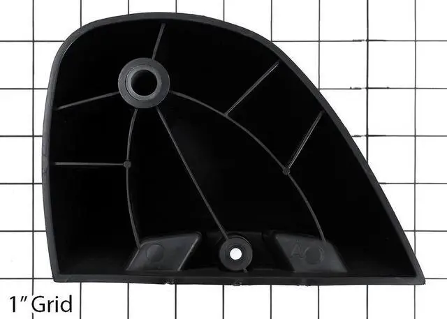 Alt view image 3 of 3 - Appliance Factory Parts 7431320 castor foot, asm A