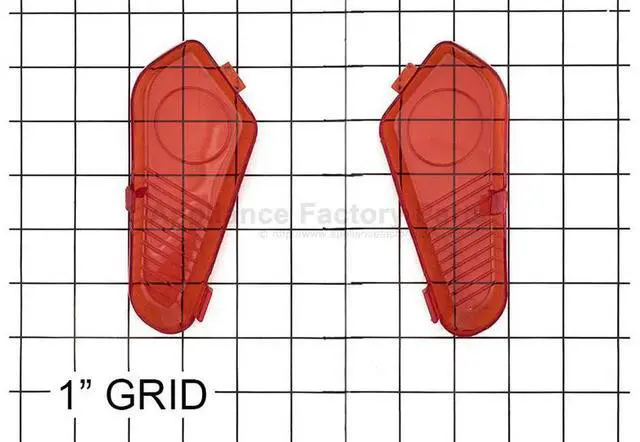 Alt view image 2 of 2 - Appliance Factory Parts SPST8920RF POLARIS RNGER RZR REAR CHST LENS 2PCSSET