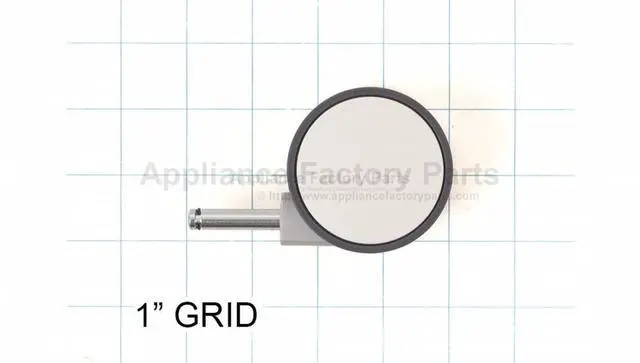 Alt view image 2 of 2 - Appliance Factory Parts SAPI5934BM SIESTA REAR CASTORS