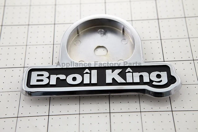Main image of Appliance Factory Parts 10081-BK630 NAMEPLATE HI BROIL KING BLACK ZINC