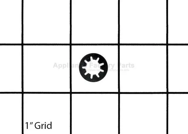 Main image of Appliance Factory Parts 1B5460630 clip for fan blade, Each