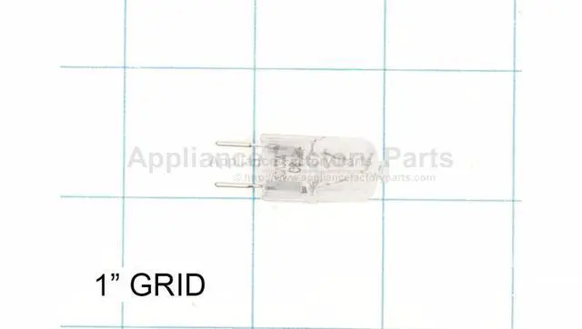 Alt view image 3 of 4 - Appliance Factory Parts WB25X10019 LAMP HALOGEN AFTERMARKET