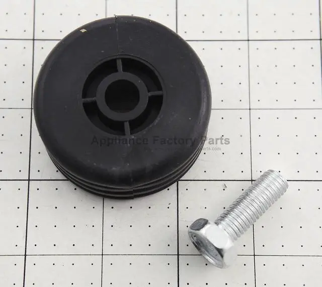 Alt view image 2 of 2 - Appliance Factory Parts 910050009 Leg Boot w/Foot Screw