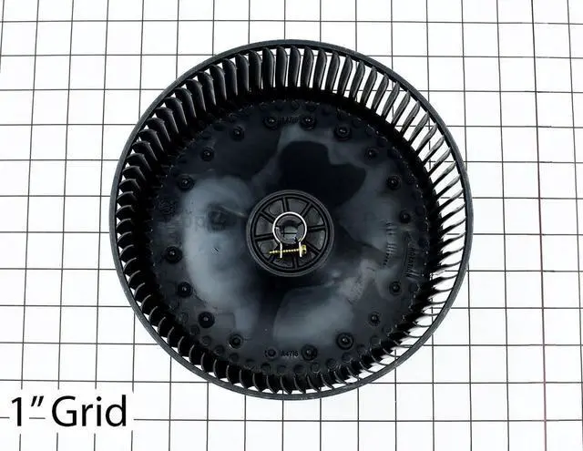 Alt view image 2 of 2 - Appliance Factory Parts P60610616 BLOWER WHEEL TYPE=RAC