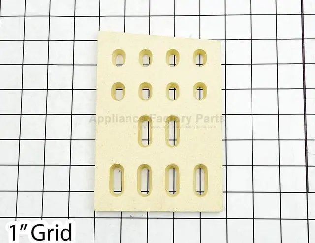 Alt view image 2 of 2 - Appliance Factory Parts P01804012A CERAMIC HEAT PLATE
