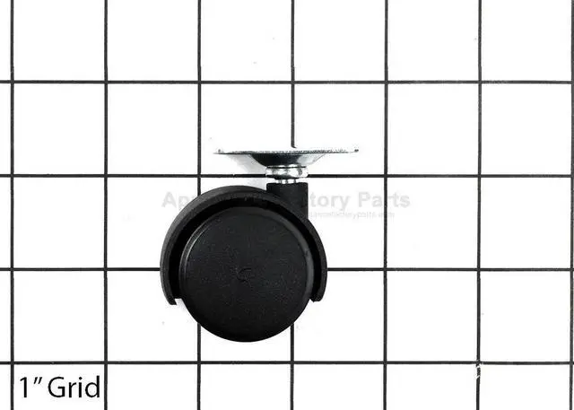 Alt view image 3 of 4 - Appliance Factory Parts 12620600000019 Universal Wheel