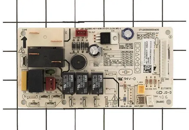 Alt view image 3 of 3 - Appliance Factory Parts 17120300000505 MAIN CONTROL BOARD SUBASSY