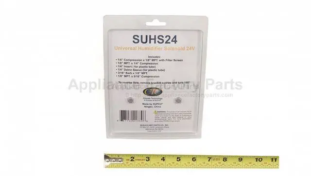 Alt view image 2 of 2 - Appliance Factory Parts SUHS24 SOLENOID