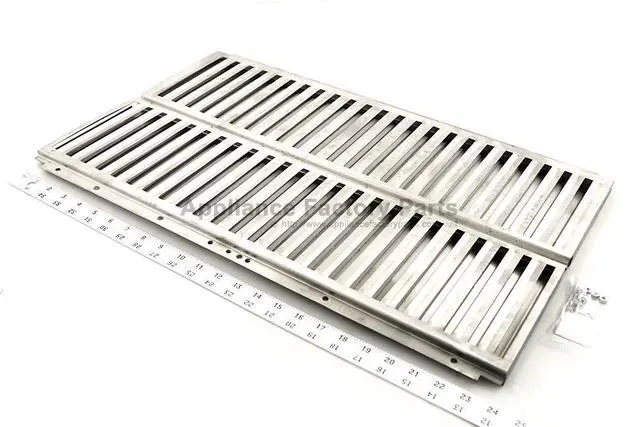 Alt view image 2 of 2 - Appliance Factory Parts 99721 heat plate, ss, 14.875 x 24.375; Ducane