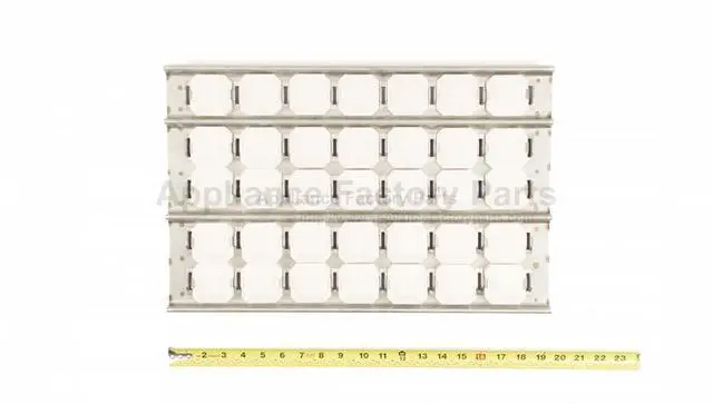 Alt view image 2 of 2 - Appliance Factory Parts L90191 COMPLETE TRAY W/ BRIQUETTES & CLIPS