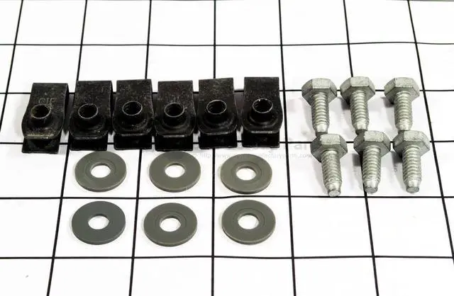 Main image of Weber 67762 HDWE JNUT WASHER SCREW HH 1/4 20 6 PK