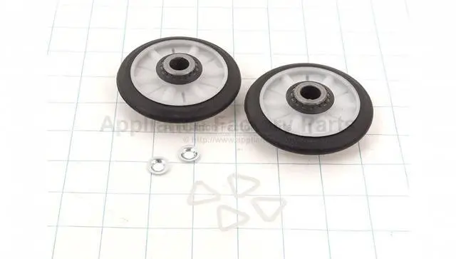 Alt view image 2 of 3 - Appliance Factory Parts 349241T DRUM ROLLER AFTERMARKET
