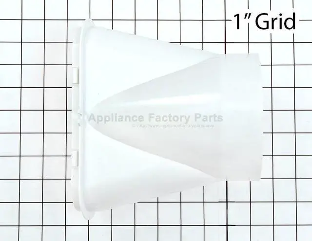 Alt view image 4 of 5 - Appliance Factory Parts 12120600001335 Window adaptor (oval) Residential A/C