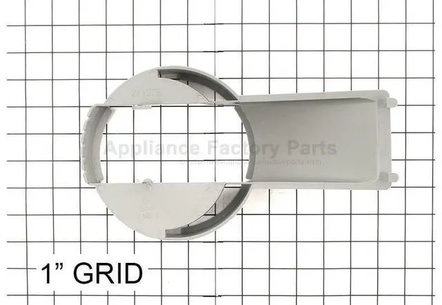Alt view image 2 of 2 - Appliance Factory Parts P67000041 Adapter to attach exhaust hose to unit