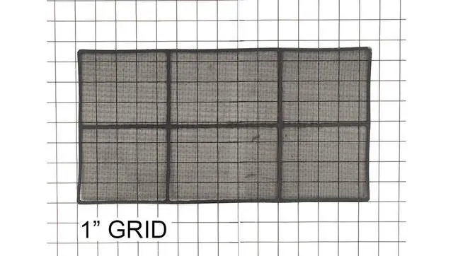 Alt view image 2 of 2 - Appliance Factory Parts 12100204000537 Air Filter