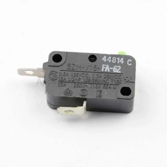 Alt view image 2 of 4 - Appliance Factory Parts 6600W1K001R Micro Switch