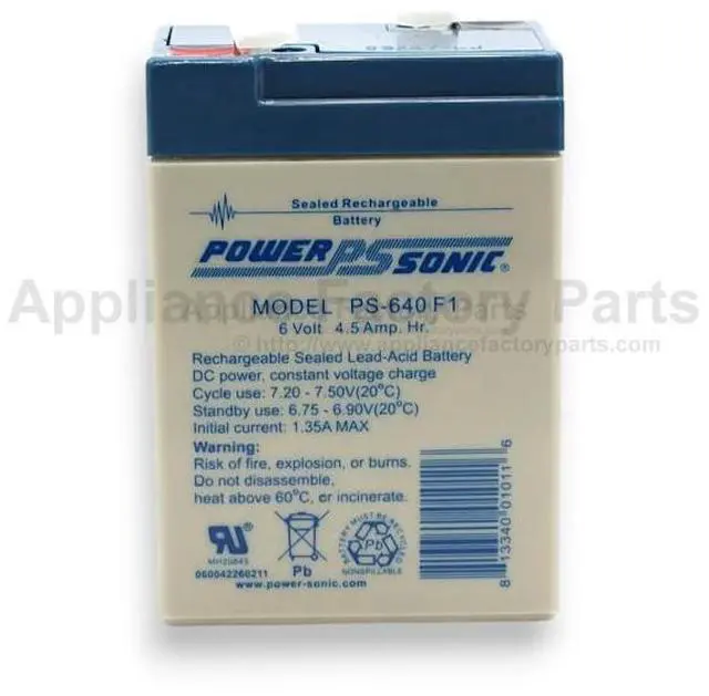 Alt view image 4 of 7 - Appliance Factory Parts 00801-1457 4 AMP INTERNL FUSE BATTERY REPLACES BLUE