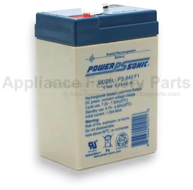 Alt view image 5 of 7 - Appliance Factory Parts 00801-1457 4 AMP INTERNL FUSE BATTERY REPLACES BLUE