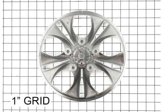 Alt view image 2 of 3 - Appliance Factory Parts G3740-6439 Wheel Cover (chrome) for Escalade