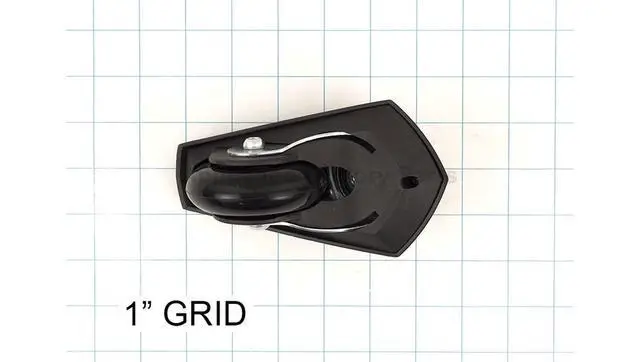 Alt view image 2 of 2 - Appliance Factory Parts W20136401058 Rear wheel w/ caster complete - black.