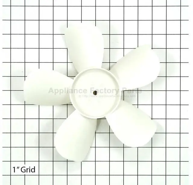 Alt view image 3 of 3 - Appliance Factory Parts 1B5060470 FAN BLADE DEHUMIDIFIER AND HUMIDFIER